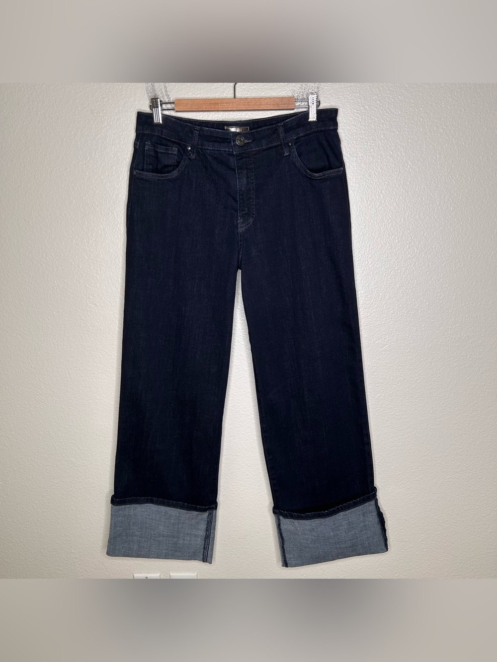 Kut from the Kloth Charlotte Fab Ab Wide Leg High Rise Jean 10
